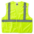 Ergodyne 21071 GloWear 8215BA Type R Class 2 Econo Breakaway Mesh Vest, XSmall, HV Lime