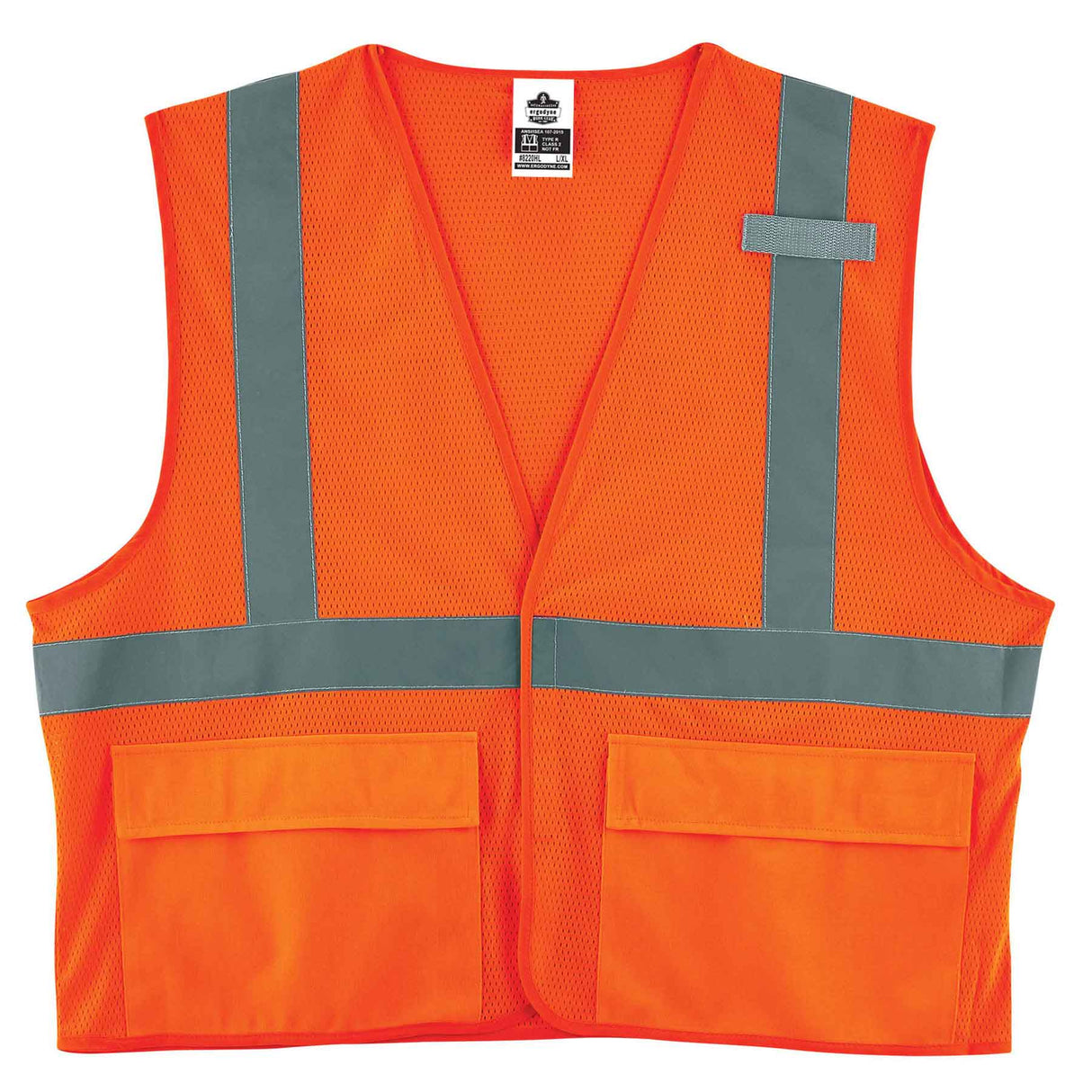 Ergodyne 21133 GloWear 8220HL Type R Class 2 Standard Mesh Vest, Small/Medium, HV Orange - 2