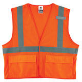 Ergodyne 21133 GloWear 8220HL Type R Class 2 Standard Mesh Vest, Small/Medium, HV Orange - 2