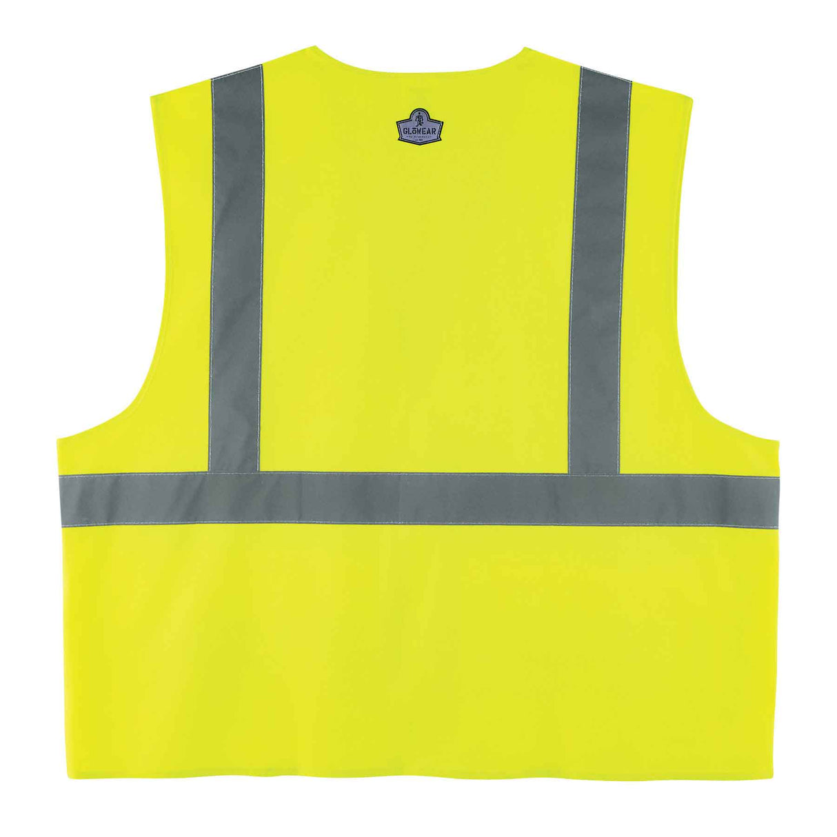 Ergodyne 21183 GloWear 8225HL Type R Class 2 Standard Solid Vest, Small/Medium, HV Lime