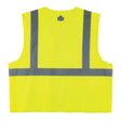 Ergodyne 21187 GloWear 8225HL Type R Class 2 Standard Solid Vest, 2XL/3XL, HV Lime