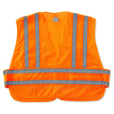 Ergodyne 21363 GloWear 8244PSV Type P Class 2 Expandable Public Safety Vest, 3XL+, HV Orange