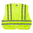 Ergodyne 21366 GloWear 8244PSV Type P Class 2 Expandable Public Safety Vest, XL/2XL, HV Lime