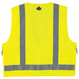 Ergodyne 21423 GloWear 8250Z Type R Class 2 Surveyors Vest, Small/Medium, HV Lime