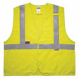 Ergodyne 21465 8261FRHL L/XL Lime Class 2 FR Safety Vest - Dual Compliant - H+L