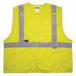 Ergodyne 21467 8261FRHL 2XL/3XL Lime Class 2 FR Safety Vest - Dual Compliant - H+L