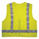 Ergodyne 21483 8262FRZ S/M Lime Class 2 FR Surveyor Vest - Zipper - 2