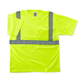 Ergodyne 21505 GloWear 8289 Type R Class 2 T-Shirt, XL, HV Lime - 2