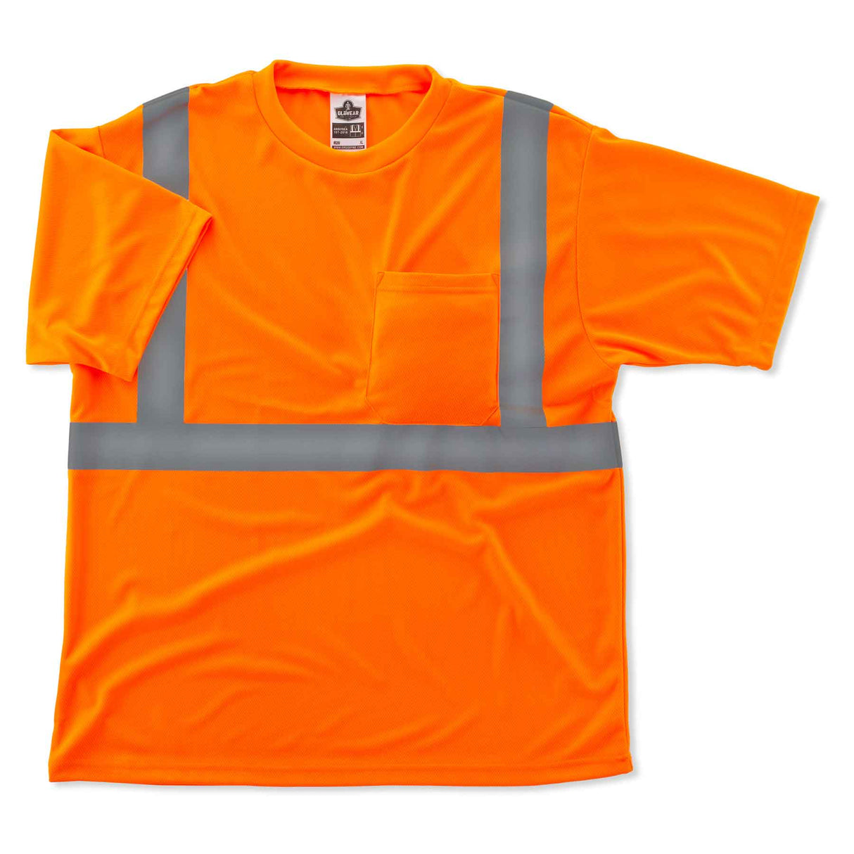 Ergodyne 21515 GloWear 8289 Type R Class 2 T-Shirt, XL, HV Orange - 2