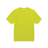 Ergodyne 21552 GloWear 8089 Non-Certified T-Shirt, Small, HV Lime - 2