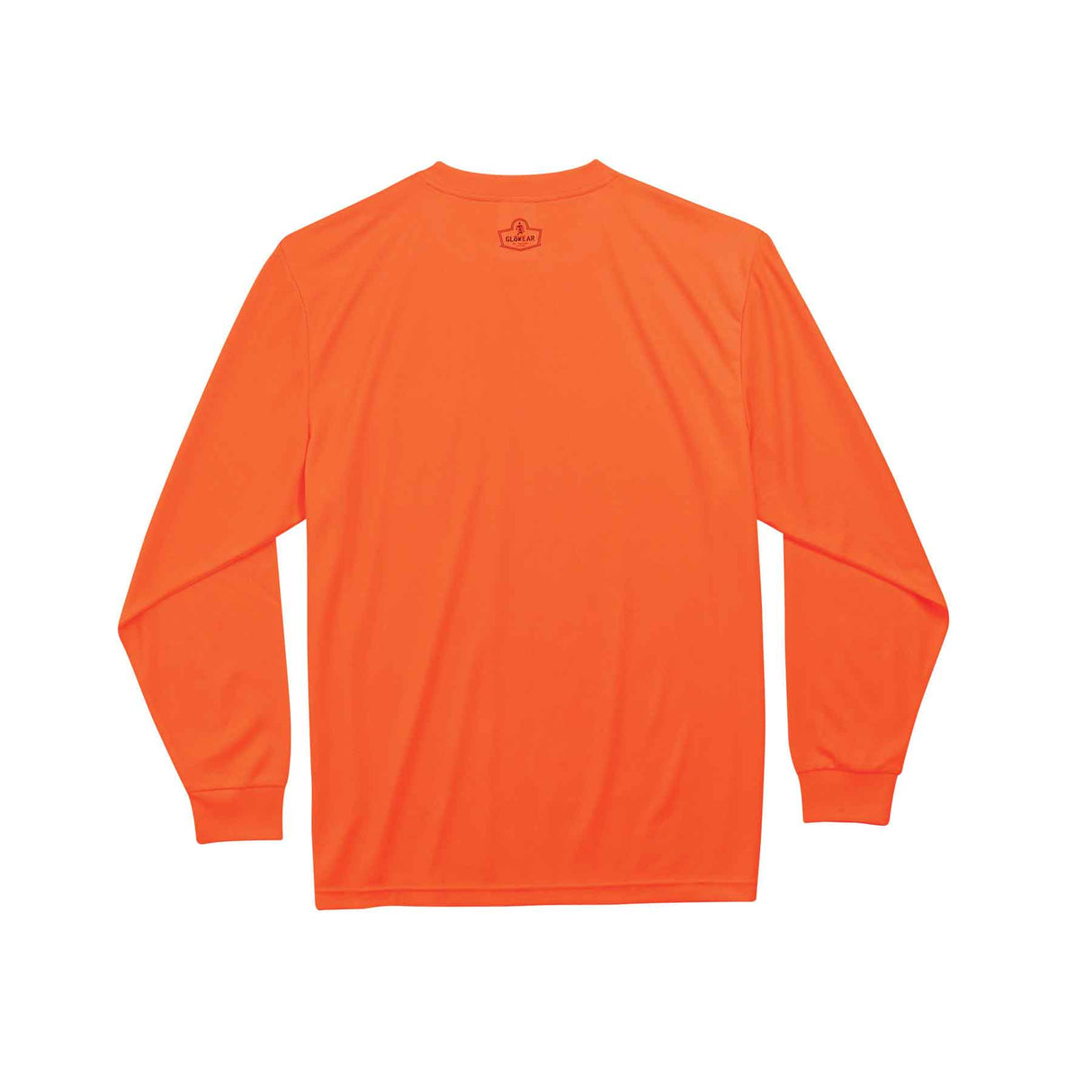 Ergodyne 21592 GloWear 8091 Non-Certified Long Sleeve T-Shirt, Small, HV Orange