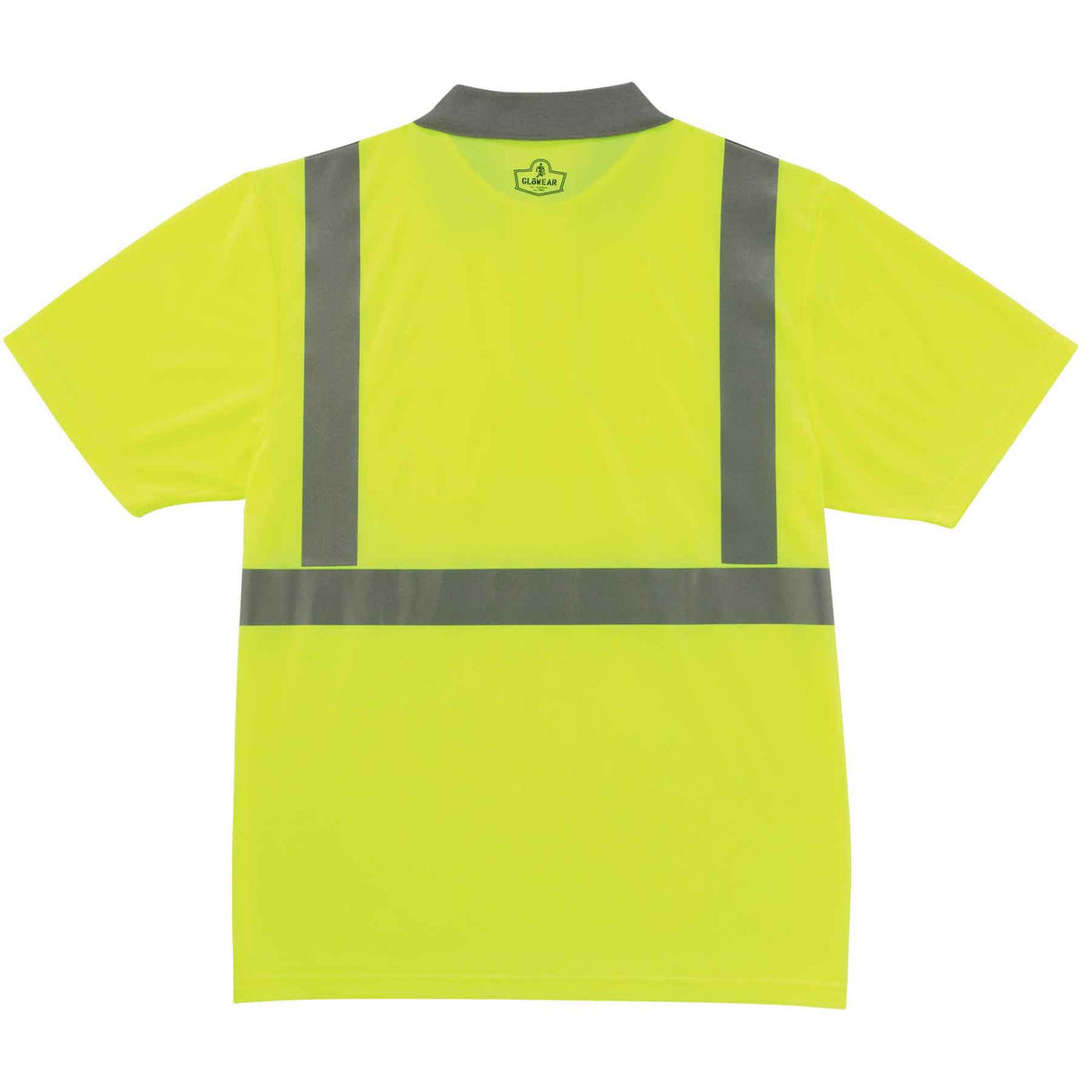 Ergodyne 21642 GloWear 8295 Type R Class 2 Polo Shirt, Small, HV Lime