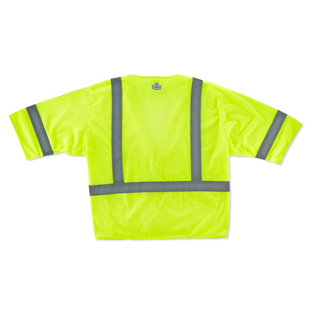 Ergodyne 22027 GloWear 8310HL Type R Class 3 Economy Vest, 2XL/3XL, HV Lime