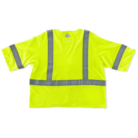 Ergodyne 22217 GloWear 8356FRHL Type R Class 3 FR Modacrylic Vest, 2XL/3XL, HV Lime