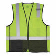 Ergodyne 23013 8210ZBK S/M Lime Hi Vis Safety Vest