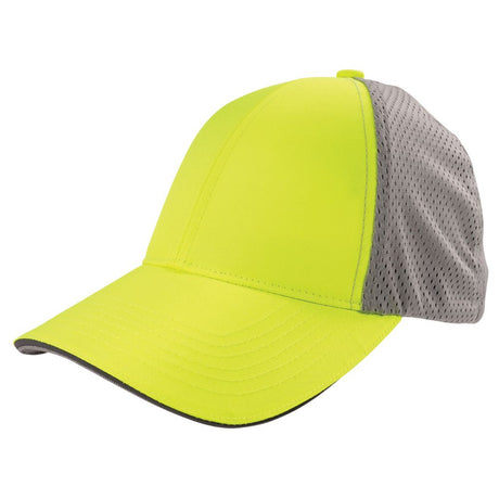 Ergodyne 23241 #8931 S/M Hi-Vis Lime Reflective Stretch-Fit Hat