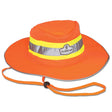 Ergodyne 23257 GloWear 8935 Hi-Vis Ranger Hat, Small/Medium, HV Orange