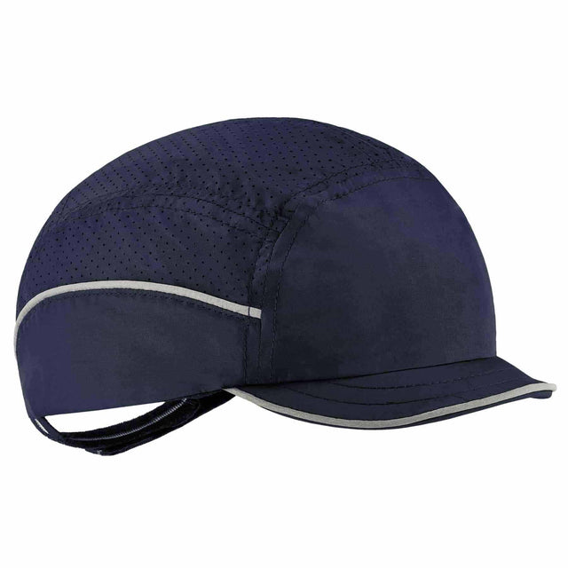 Ergodyne 23332 8955 Micro Brim Navy Lightweight Bump Cap Hat