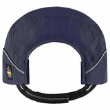 Ergodyne 23336 8955 Short Brim Navy Lightweight Bump Cap Hat - 3