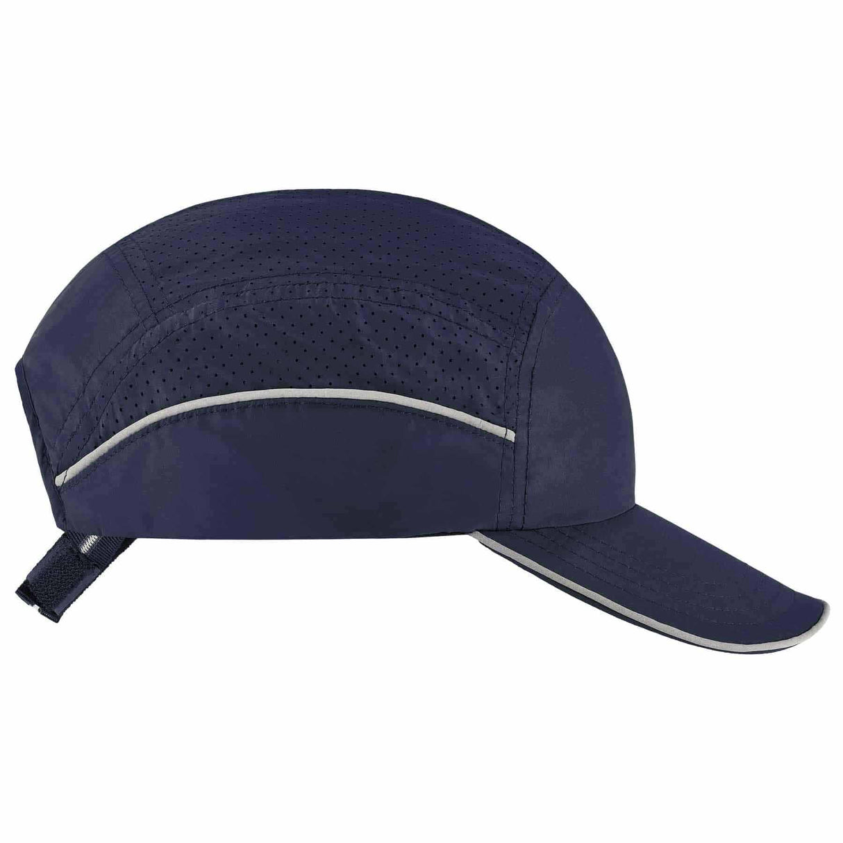 Ergodyne 23337 8955 Long Brim Navy Lightweight Bump Cap Hat - 2