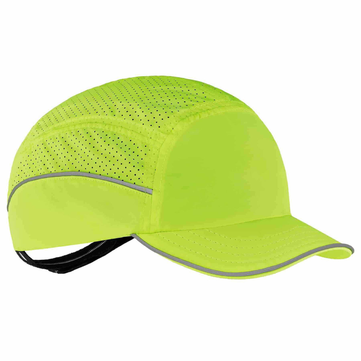 Ergodyne 23351 8955 Short Brim Lime Lightweight Bump Cap Hat