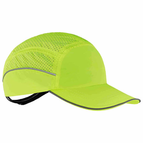 Ergodyne 23352 8955 Long Brim Lime Lightweight Bump Cap Hat