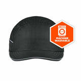 Ergodyne 23366 8955 Short Brim Black Lightweight Bump Cap Hat - 7