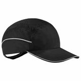 Ergodyne 23367 8955 Long Brim Black Lightweight Bump Cap Hat