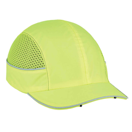 Ergodyne 23377 Skullerz 8960 Bump Cap with LED Lighting Technology, Lime