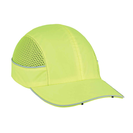 Ergodyne 23379 Skullerz 8960 Bump Cap with LED Lighting Technology, Lime