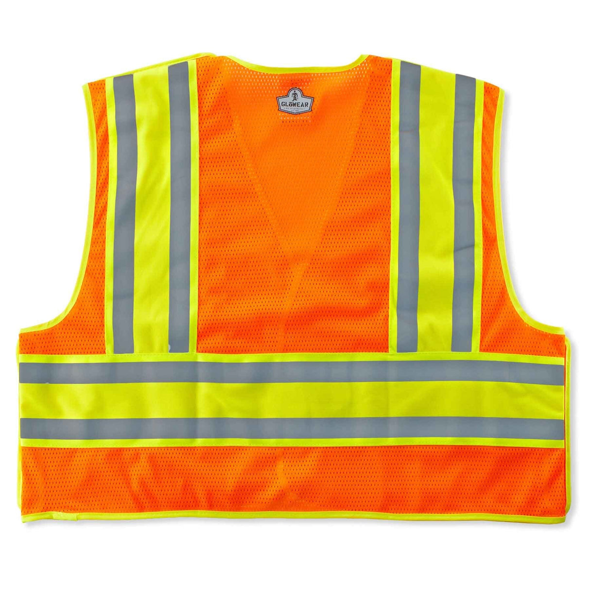 Ergodyne 23387 GloWear 8245PSV Type P Class 2 Public Safety Vest, 2XL/3XL, HV Orange