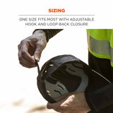 Ergodyne 23400 8946 Hat ONLY Black Baseball Cap + Bump Cap Insert - 4