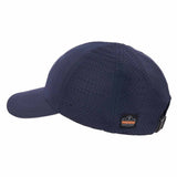 Ergodyne 23453 8947 XS/S Navy Lightweight Baseball Hat Bump Cap Insert - 8