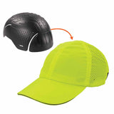 Ergodyne 23456 8947 XS/S Lime Lightweight Baseball Hat Bump Cap Insert