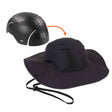 Ergodyne 23459 8957 XS/S Black Lightweight Ranger Hat Bump Cap Insert