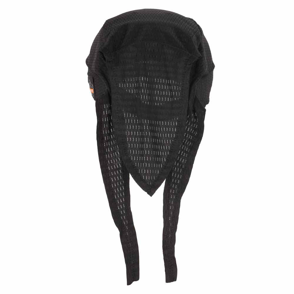 Ergodyne 23468 8948 Black Mesh Do Rag Bandana Bump Cap Insert - 10