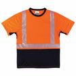 Ergodyne 23512 8283BK S Orange Class 2 Performance T-Shirt - Lightweight