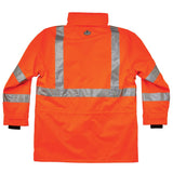 Ergodyne 24373 GloWear 8385 Type R Class 3 4-in-1 Jacket, Medium, HV Orange - 3