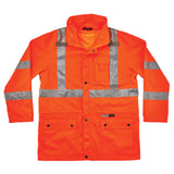 Ergodyne 24373 GloWear 8385 Type R Class 3 4-in-1 Jacket, Medium, HV Orange - 5