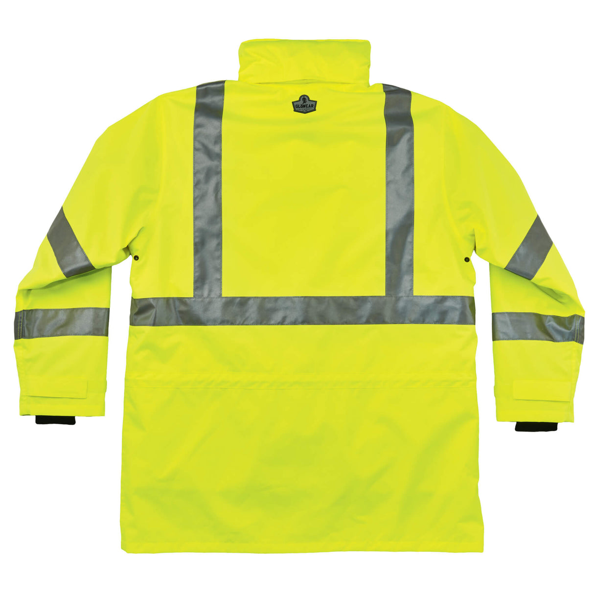 Ergodyne 24382 GloWear 8385 Type R Class 3 4-in-1 Jacket, Small, HV Lime - 3