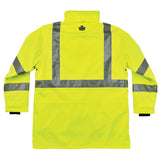 Ergodyne 24383 GloWear 8385 Type R Class 3 4-in-1 Jacket, Medium, HV Lime - 3