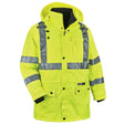 Ergodyne 24384 GloWear 8385 Type R Class 3 4-in-1 Jacket, Large, HV Lime