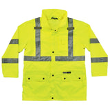 Ergodyne 24386 GloWear 8385 Type R Class 3 4-in-1 Jacket, 2XL, HV Lime - 6