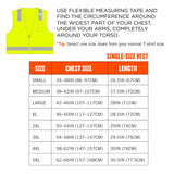 Ergodyne 24501 8249Z-S XS Lime Class 2 Economy Surveyors Vest - Single Size - 9