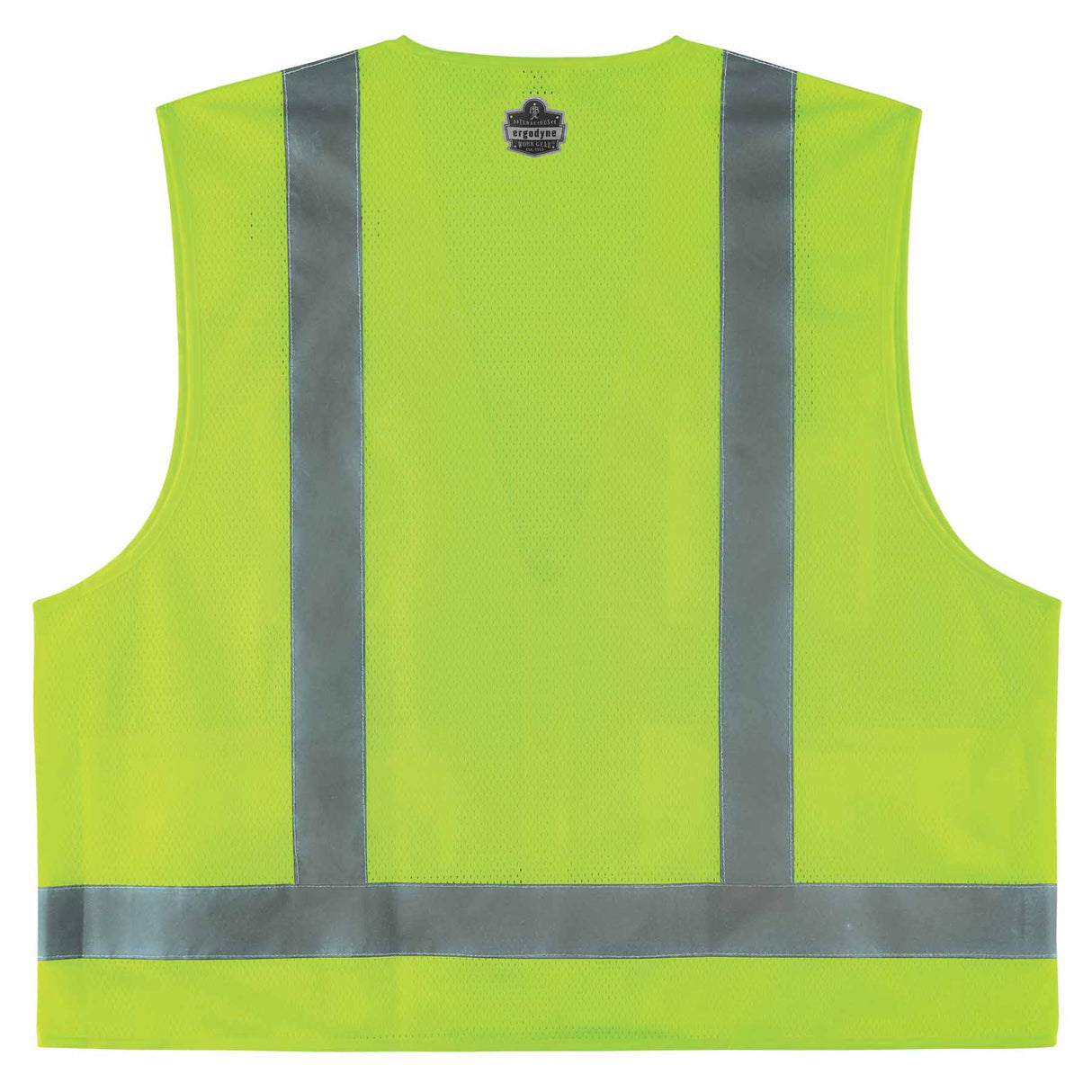 Ergodyne 24502 8249Z-S S Lime Class 2 Economy Surveyors Vest - Single Size - 2