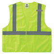 Ergodyne 24544 8215BA-S L Lime Class 2 Economy Breakaway Mesh Vest - Single Size