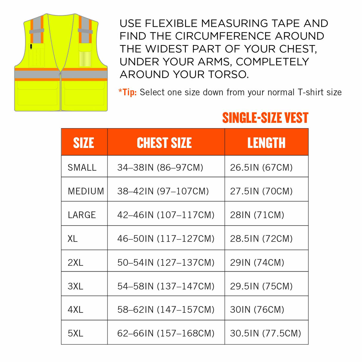 Ergodyne 24562 8246Z-S S Lime Class 2 Two-Tone Mesh Vest - Single Size - 8