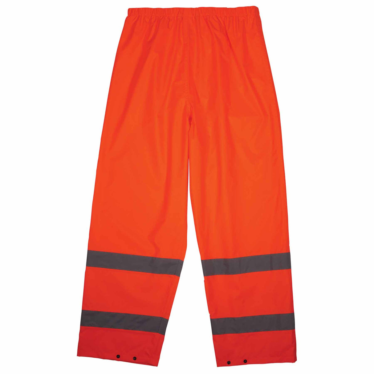 Ergodyne 25442 8916 S Orange Class E Lightweight Hi-Vis Rain Pants - 2