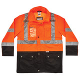 Ergodyne 25462 GloWear 8386 Type R Class 3 Outer Shell Jacket, Small, HV Orange - 2