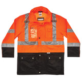 Ergodyne 25463 GloWear 8386 Type R Class 3 Outer Shell Jacket, Medium, HV Orange - 2